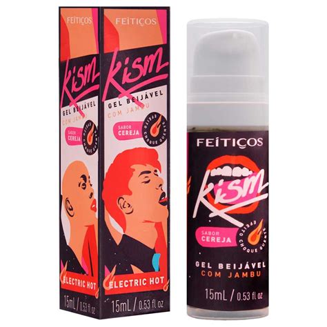 Kism Hot Gel Beijável Jambú Electric 15ml Feitiços DOT G