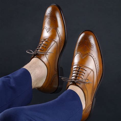 Sapato Oxford Masculino Caramelo Social Sapatos Masculinos Formais