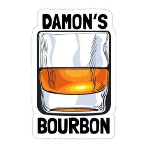 Damons Bourbon Sticker Printastic World