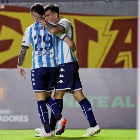 Racing Le Ganó A Aucas Y Quedó A Un Paso De La Clasificación En La Copa