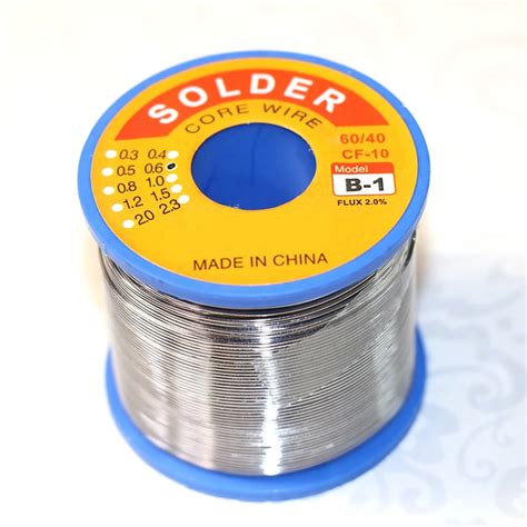 Mm Tin Solder Soldering Welding Iron Wire Lead Rosin Core G