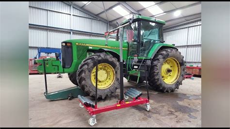 How To Use The Agri Linc 12t Tractor Wheel Changer 👨‍🌾🚜 Youtube