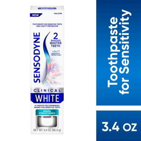 Sensodyne Clinical White Toothpaste For Sensitive Teeth Enamel