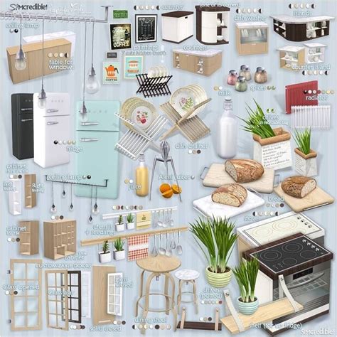 Keep Life Simple Kitchen Decor The Sims Build Buy Curseforge