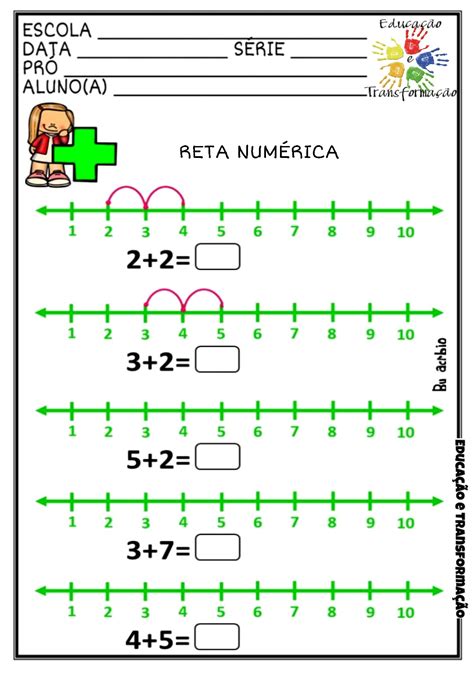 Atividades De Matem Tica Adi O Subtra O E Sequencia Num Rica Danieducar