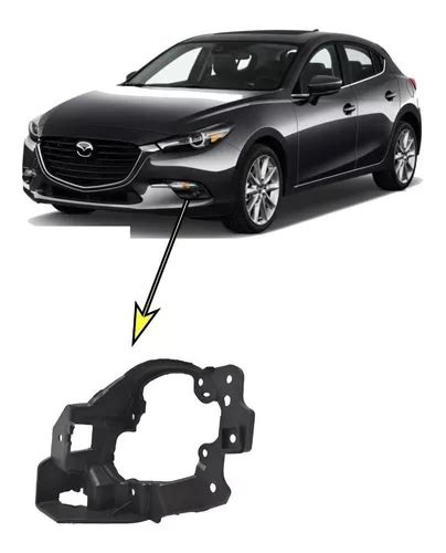 Base Faro De Niebla Mazda 3 2017 2018 Izquierda