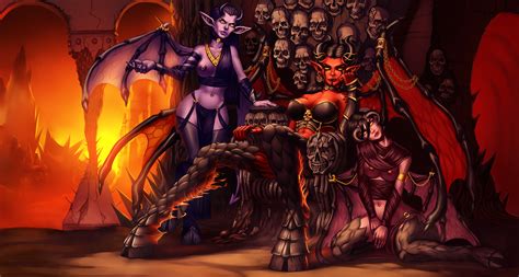 Sukkubus Queen Throne By Conquistabear Hentai Foundry