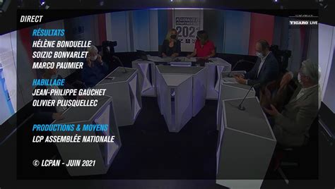 vidéo Générique fin Élections 2021 1er tour La Chaine