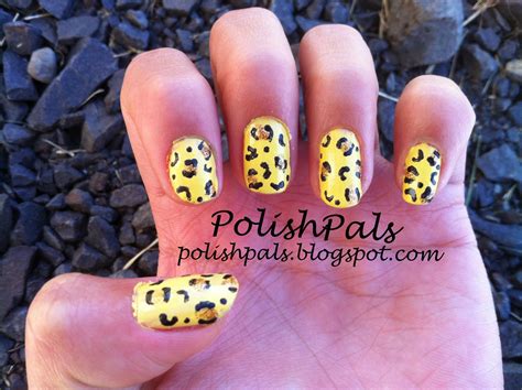 Polish Pals: Day 3 - Yellow Nails