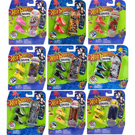 Mattel Hot Wheels fingerboard a boty 10 5 cm Wildfire Freestyle Maxíkovy hračky