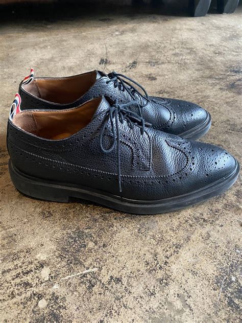 Thom Browne Thom Browne Classic Longwing Brogue With Rubber Sole Grailed