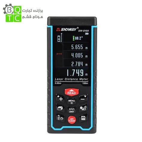 متر لیزری دیجیتال مدل SW-100 کمپانی SNDWAY | تجهیزات ابزار دقیق برازنده ...