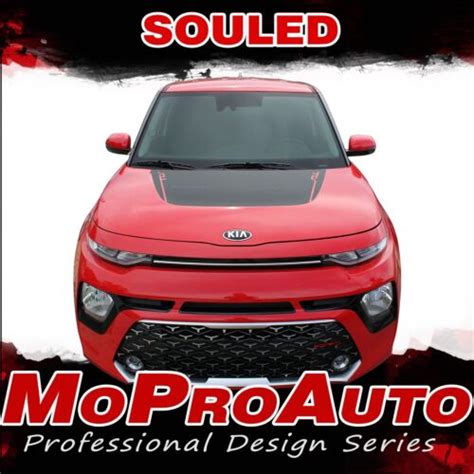 FITS 2020 2025 KIA SOUL SOULED Hood Decals Rocker Stripes Body Vinyl