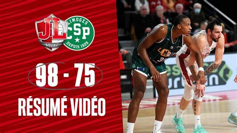 RÉSUMÉ VIDÉO JL Bourg 98 vs CSP Limoges 75 Betclicelite YouTube