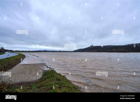 Überschwemmungen und Hochwasser nach starken Regenfällen in der Region