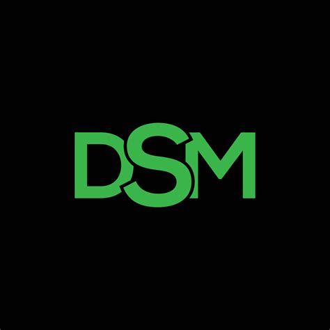 DSM Letter Initial Logo Design 43013782 Vector Art at Vecteezy