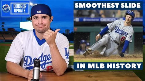 Smoothest Slide in MLB History? 😮 Trea Turner vs Gavin Lux | #Dodgers ...