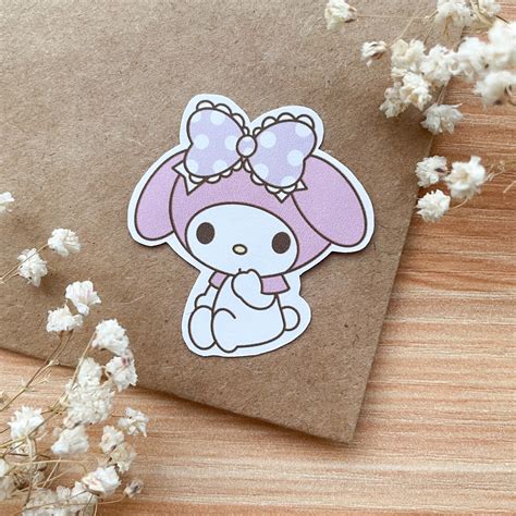 Kawaii Assorted Stickers Hello Kitty My Melody Little | Etsy