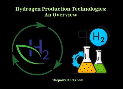 Hydrogen Production Technologies: A to Z Information - The Power Facts