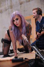 Gorgeous Blonde Babe Getting Drilled By Fuck Machine Photos