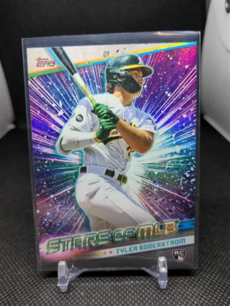 2024 TYLER SODERSTROM Topps Series 1 Stars Of MLB RC Oakland Athletics