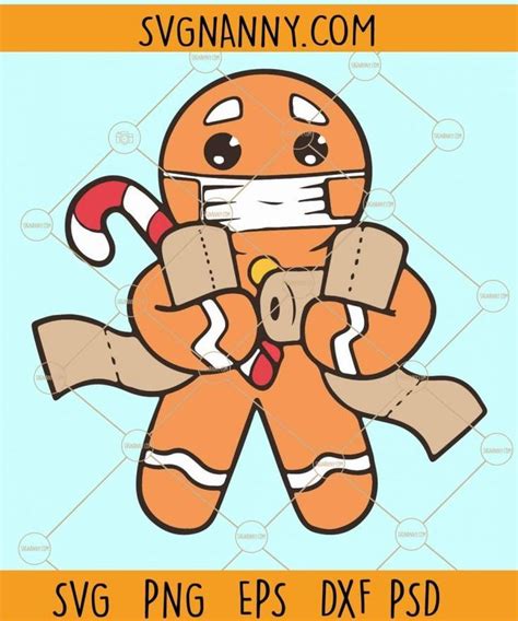 Ginger Breadman Svg Gingerbread Men Svg Funny Ts Svg Funny Gag