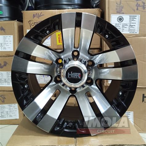 Jual Velg Mobil Racing Ring 15 HSR Wheel Baut 6x139 7 Lebar 8 Hitam