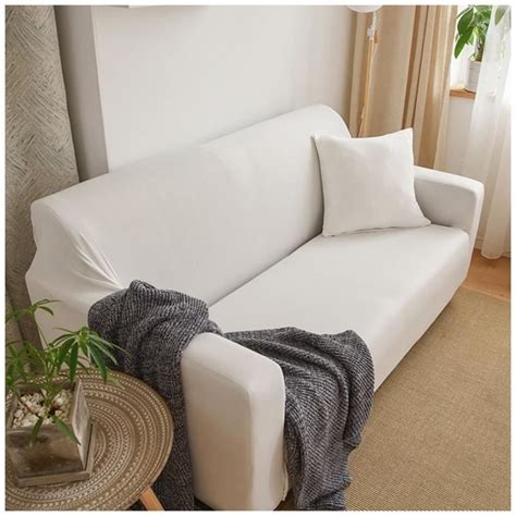 Housse de Canapé de Fauteuil DAIHAN Protection du Sofa Extensible Anti