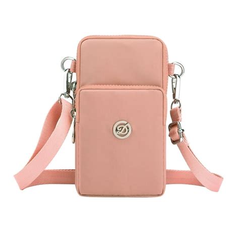 Small Crossbody Cellphone Purse For Women Mini Messenger Shoulder Handbag Wallet With Credit