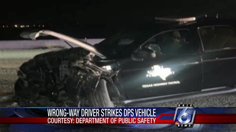 Suspected Drunk Driver Slams Head On Into Dps Trooper