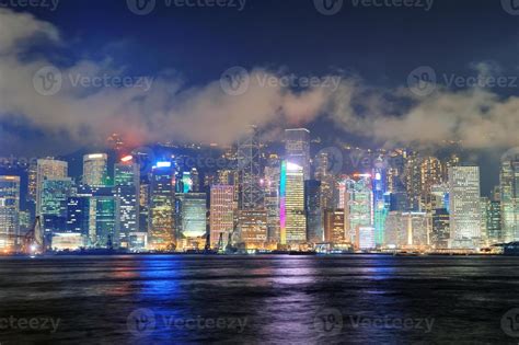 Hong Kong skyline 8336153 Stock Photo at Vecteezy