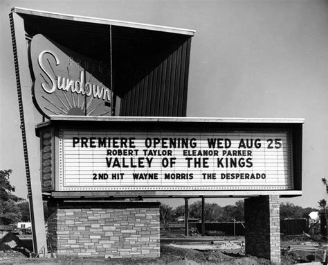 Double Feature Movie Theater Marquee