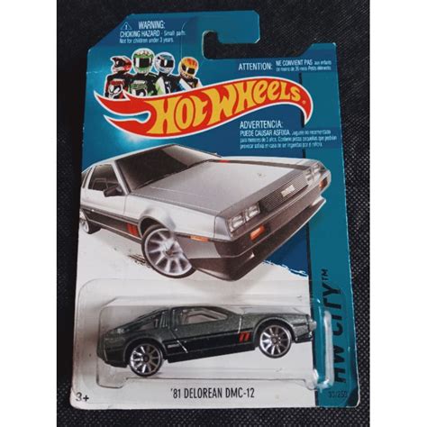 HOT WHEELS 風火輪 81 DELOREAN DMC 12 蝦皮購物