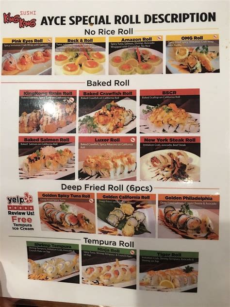 crazy King Kong sushi 215 N Moorpark Rd Ste K 91360-4333, Thousand Oaks ...