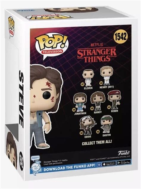 Funko Pop Vinyl Stranger Things Steve Hot Topic Exclusive