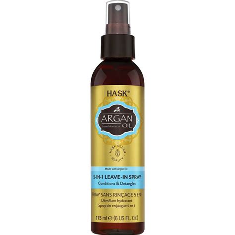 Hask Argan Oil 5 In 1 Leave In Spray 175ml Woolworths