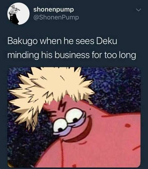 My Hero Academia: 10 Hilarious Deku & Bakugo Memes That Are Too Funny