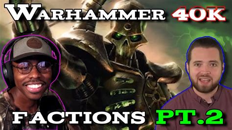 Every Warhammer 40k WH40k Faction Part 2 Fonzie Reacts YouTube