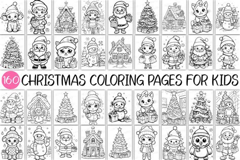 Merry Christmas Logo Coloring Pages