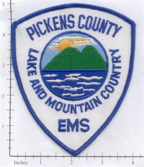 South Carolina Pickens County Emergency Medical Service Patch V1