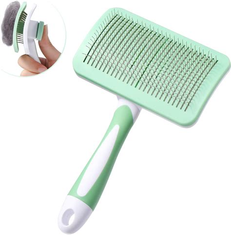 Vinabo Brosse Autonettoyante à épiler pour Chiens et Chats Brosse