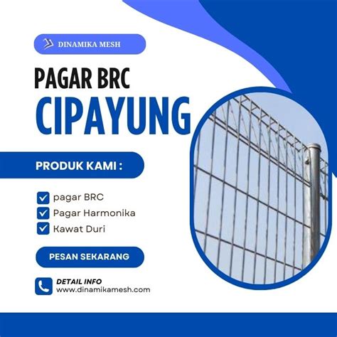 Pagar BRC Cipayung Pagar BRC Murah Tangerang 081287863520