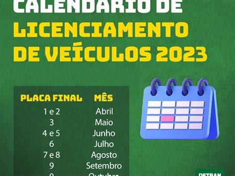 Maio é mês do licenciamento das placas final 3 veja calendário