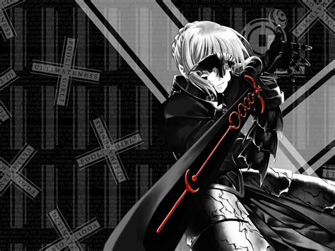 Fondo De Pantalla Anime Blanco Y Negro Anime Hd Wallpaper And Backgrounds