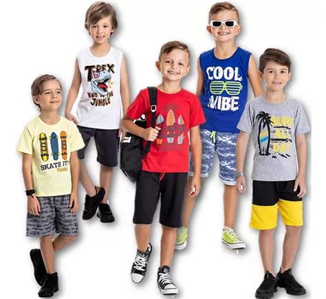 Kit Conjunto Infantil Ver O Roupa Barato Atacado Revenda