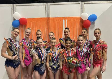 Vier Teams Van Acro Academy Noord Nederland Nederlands Kampioen A Lijn