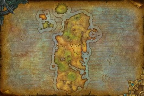 Flame Warden of Kalimdor/Map - Wowpedia - Your wiki guide to the World ...