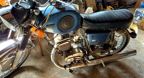 Оригинальная сборка Советского мотоцикла ИЖ ПС 1974 года