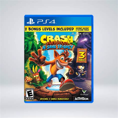 CRASH BANDICOOT N SANE TRILOGY Ps4 CD STORE