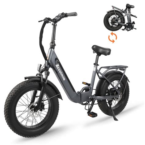 Buy Accolmile Folding Electric Bike V W Tire Dolphin S